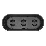 green basics jardiniere treillis 80cm living noir